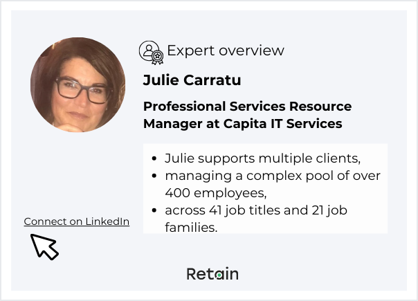 Resource planning expert Julie Carratu