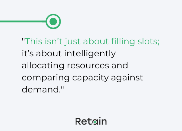 Resource capacity planning isn't just about filling slots