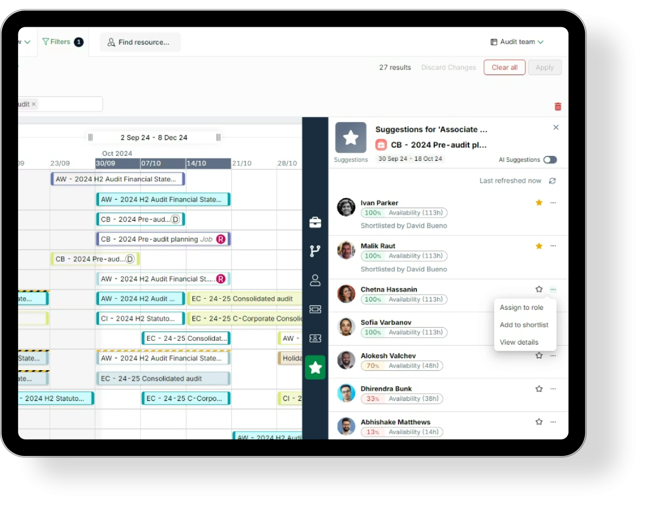 Efficient Resource Allocation